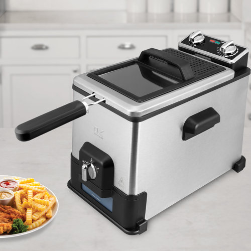 Kalorik 4 Liter Deep Fryer with Oil Filtration XL & Reviews Wayfair